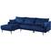 Beliani Varde Navy Blue Sofa 245cm 3-Sitzer