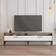 Hanah Home Istanbul Walnut White TV-benk 180x35cm