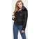 Guess Damen Olivia Jacket Kunstlederjacke, Schwarz