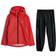 Tretorn Kid's Packable Rainset - Bright Red/Black