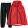 Tretorn Kid's Packable Rainset - Bright Red/Black