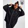 Nike Womens NSW Phoenix Fleece F/Z Hoodie Womens Sail/Black 2X