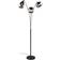 Trio Lighting Lumina Matt Black Bodenlampe 200cm 3Stk.