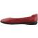 Naturalizer FLEXY FLAT Shoes, Red Leather, 10.0W Round Toe, Non-Slip Outsole Red Leather 10.0W