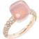 Pomellato Rose Quartz Nudo Classic Ring