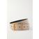 Saint Laurent Cassandre leather belt beige 65CM