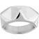 Edblad Peak Rivet Ring - Silver