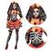 Amscan Damen day of the dead senorita zucker halloween skelett kostüm