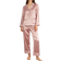 LilySilk Women's 22 Momme Chic Trimmed Pajamas Set - Rosy Pink