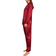 LilySilk Women's 22 Momme Full Length Silk Pajamas Set - Claret