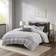 Ink+ivy Luxurious Grey/Black Bedspread Black, Gray (233.7x223.52)