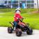 Aosom 12V Kids ATV Quad Car with Forward & Backward Function, Four Wheeler for Kids with Wear-Resistant Wheels, Music, Electric Ride-on ATV for