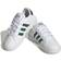 Adidas Kid's Grand Court Lifestyle Tennis Lace-Up - Cloud White/Collegiate Green/Cloud White