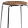 Fritz Hansen Dot Walnut Chrome Barstol 65cm