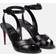 Christian Louboutin Sandalen Mariza aus Leder Schwarz