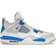 Nike Air Jordan 4 Retro M - White/Military Blue/Neutral Grey