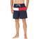 Tommy Hilfiger mens Flag Swim Trunks, Sky Captain