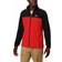 Columbia Men's Collegiate Flanker III Fleece Jacket - Black/Bright Red