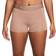 Nike Pro Women's Mid-Rise 3" Shorts - Desert Dust