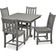 Polywood Traditional Garden Patio Dining Set