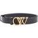 Off-White 30mm Ow Lettering Leather Belt Black