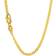 JewelStop Mariner Chain Anklet Necklace - Gold