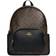 Coach Large Court Backpack In Signature Canvas - Gold/Brown Black