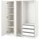 Ikea PAX/VIKANES White Kleiderschrank 175x201.2