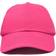 Dalix Youth Cotton Cap Plain Hat - Hot Pink