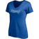 Fanatics Branded Royal Kansas City Royals Steppin Up V-Neck T-Shirt Womens