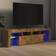 vidaXL Cabinet with Led Lights Smoked Oak Fernsehschrank 140x40cm