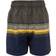 zigzag Kid's Sunset Board Swim Shorts - Forest Night (414-Z211038-3052)