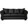 Ashley Darcy Black Sofa 89" 3 Seater