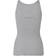 Rosemunde Rib Knitted Silk Top - Light Grey Melange