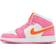 Nike Air Jordan 1 Mid GS - Pinksicle/Safety Orange/White