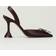 Amina Muaddi High Heel Shoes Woman colour Brown Brown