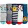 Vertbaudet Boy's Monster Socks 5-pack - Pack Green