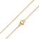 Anchor Chain Necklace - Gold/Transparent