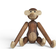 Kay Bojesen Monkey Mini Teak Figurine 3.7"
