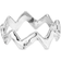 Jane Kønig Heartbeat Ring -Silver