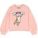 Kenzo Kid's Paris Print Cotton Sweatshirt - Pink