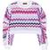 Missoni Kid's Zigzag-Print Cotton Sweatshirt - Fuchsia Pink/Multicolour