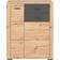 Xora Cabinet Anthracite/oak Schuhregal 85x105cm