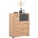 Xora Cabinet Anthracite/oak Schuhregal 85x105cm