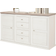 Homin 3000108 Gray/White Sideboard 160x89cm