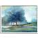Stupell Industries Giclee Rural Blue Tree White Framed Art 14x11"