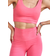 Samarali Yoga Bra and Leggings Set - Coral