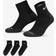 Nike Everyday Max Cushioned Training Ankle Socks 3-pack - Black/Anthracite/White