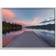 Stupell Industries Serene Lake Dock Quiet Pink Sunrise Reflection Framed Art 14x11"