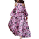 Hilary Pleated Maxi Dress Pink Floral